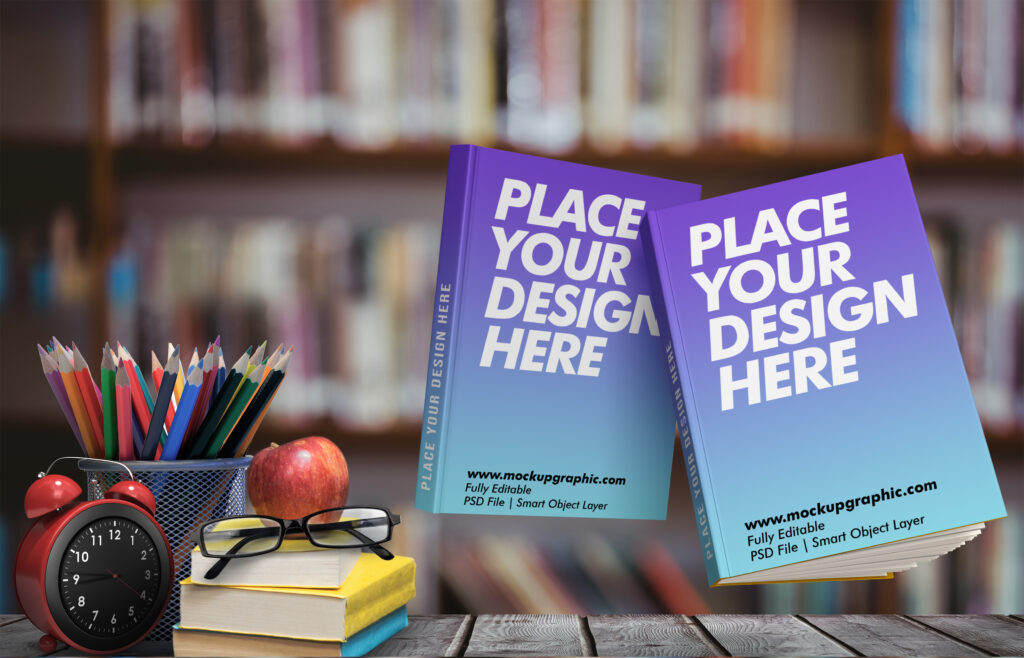 Free_Flying_Book_Mockup_Design_www.mockupgraphic.com