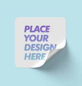 Free_ Square_ Sticker Mockup_Design_www.mockupgraphic.com