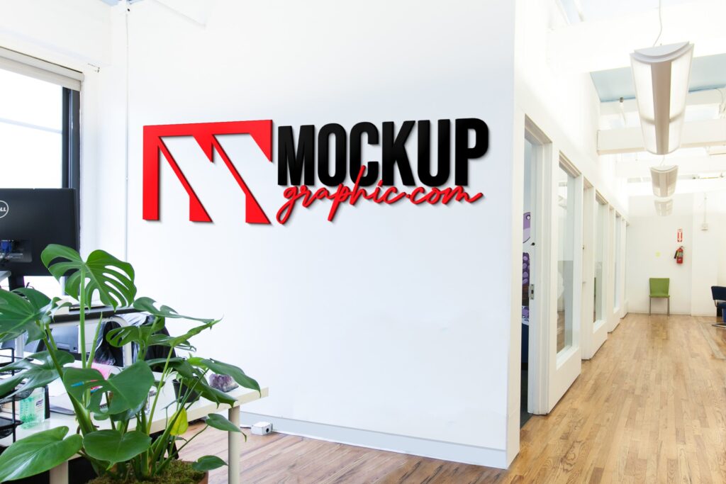 Office_Wall_Logo_Mockup_Dsign_www.mockupgraphic.com