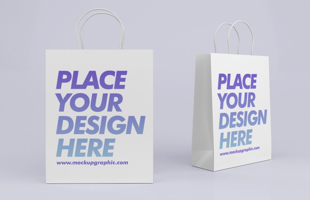 Cardboard_ Shopping_ Bag_ Mockup_Design_www.mockupgraphic.com