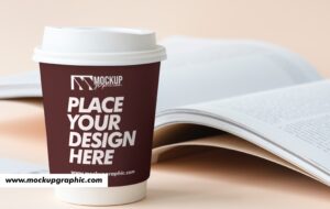 Cup_ on_ Desk_ Mockup_Design_www.mockupgraphic.com