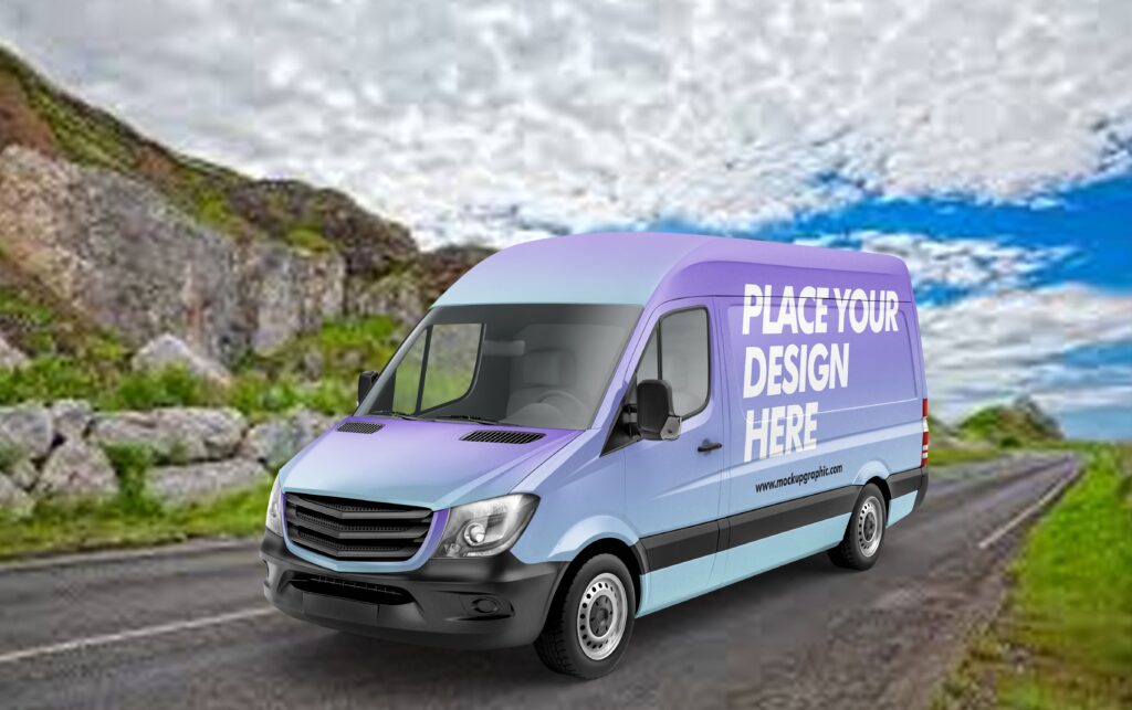 Free_ Food_ Van_ Mockup_Design_www.mockupgraphic.com