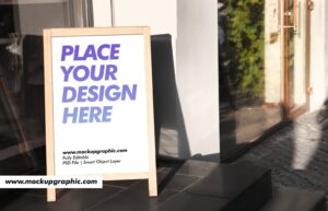 Free_ Outdoor_ Advertising_ Stand_ Mockup_Design_www.mockupgraphic.com