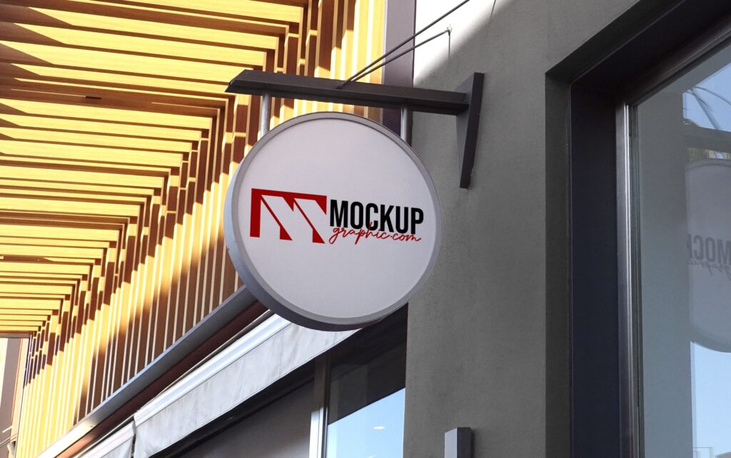 Free_ Outdoor_ Signage_ Mockup_Design_www.mockupgraphic.com