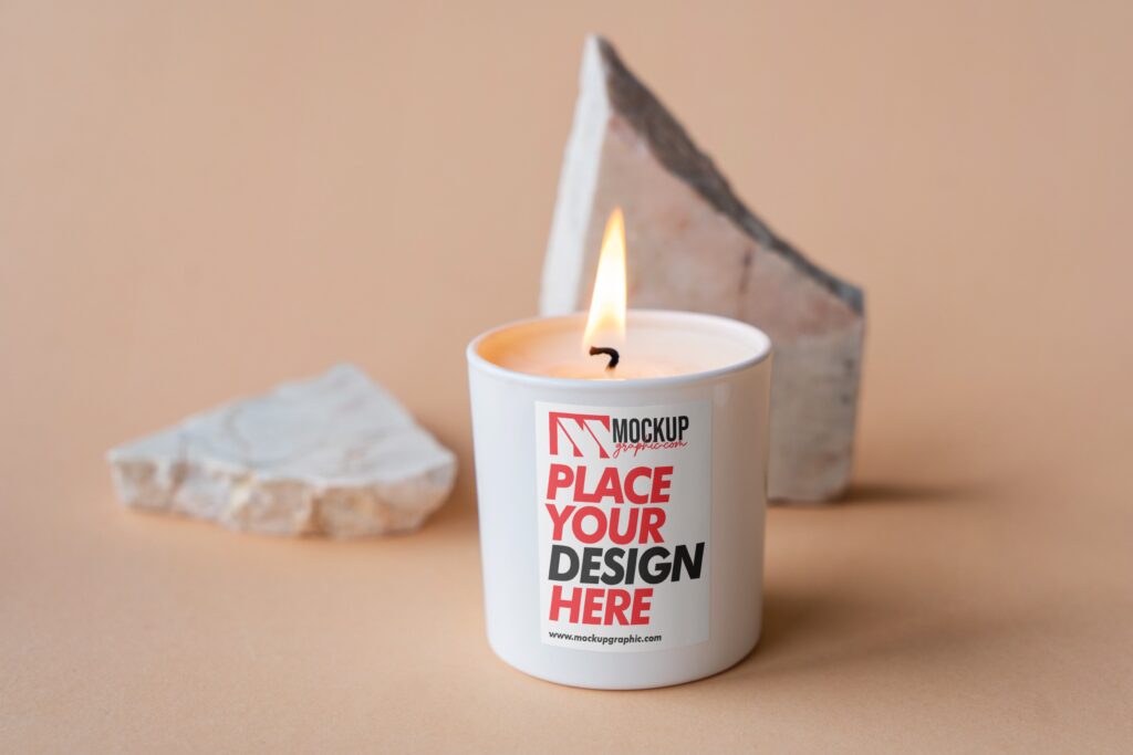 Free_ PSD_ Candle_ Mockup_Design_www.mockupgraphic.com