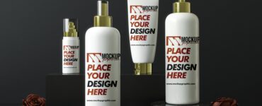 Free_ Packing_ Cosmetic_ Bottle_ Mockup_Design_www.mockupgraphic.com