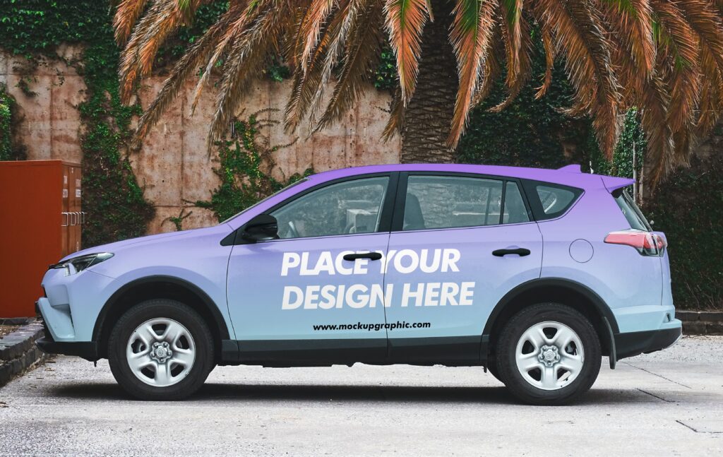 Free_ Parking_ Car_ Mockup_Design_www.mockupgraphic.com