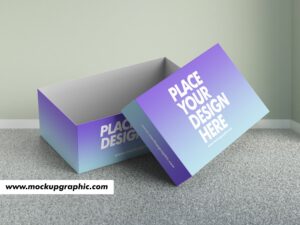  Free_ Shoe_ Box_ Mockup_Design_www.mockupgraphic.com
