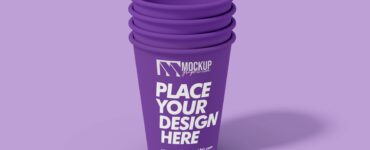 Free_ Stacked_ Cups_ Mockup_Design_www.mockupgrphic.com