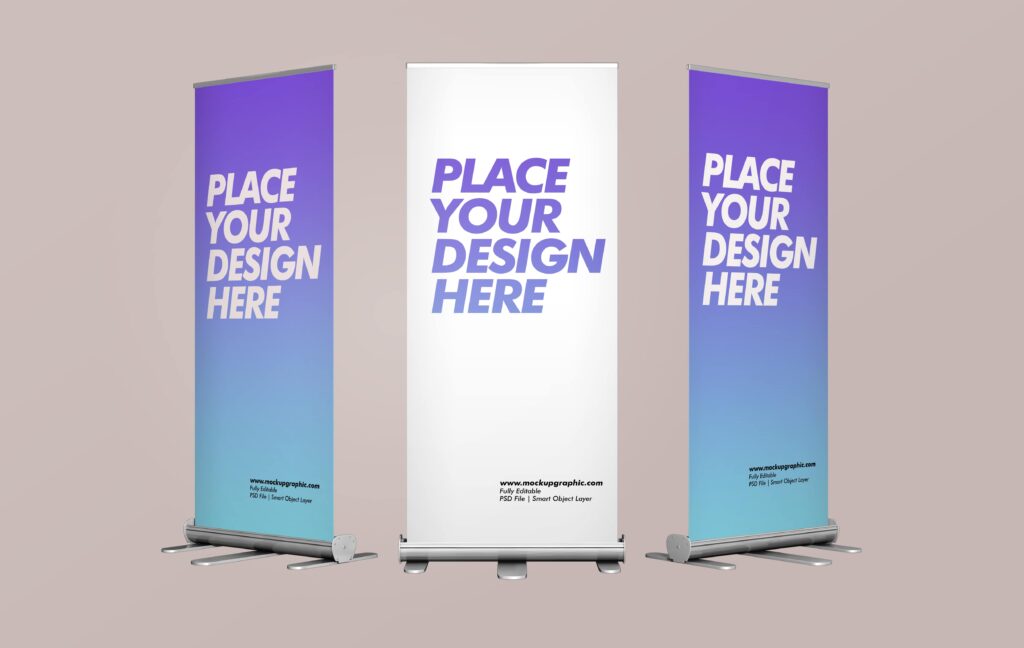 Free_ Standing_ Rollup_ Mockup_Design_www.mockupgraphic.com