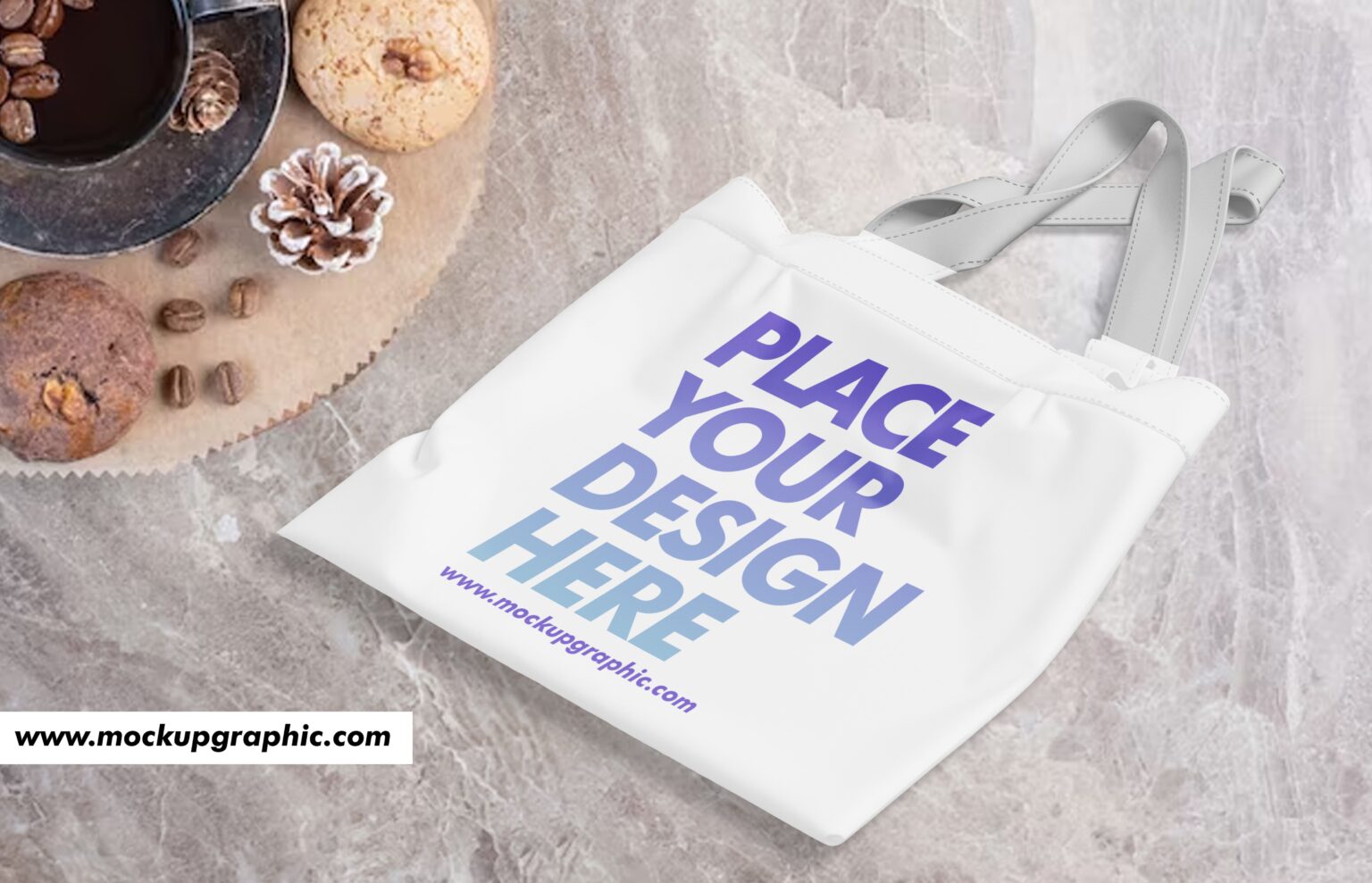 Free Tote Bag Mockup Design - Mockup Graphic