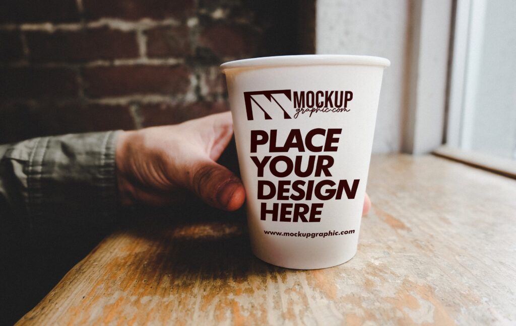 Free_ Vintage_ Coffee_ Cup_ Mockup_Design_www.mockupgraphic.com