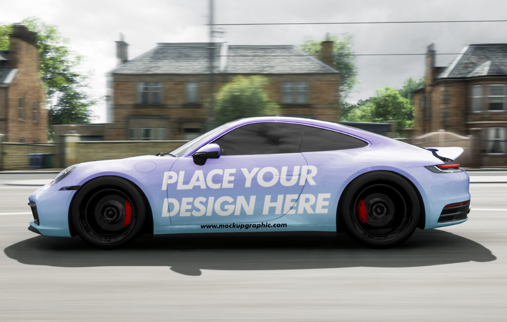 High_ Speed_ Car_ Mockup_Design_www.mockupgraphic.com