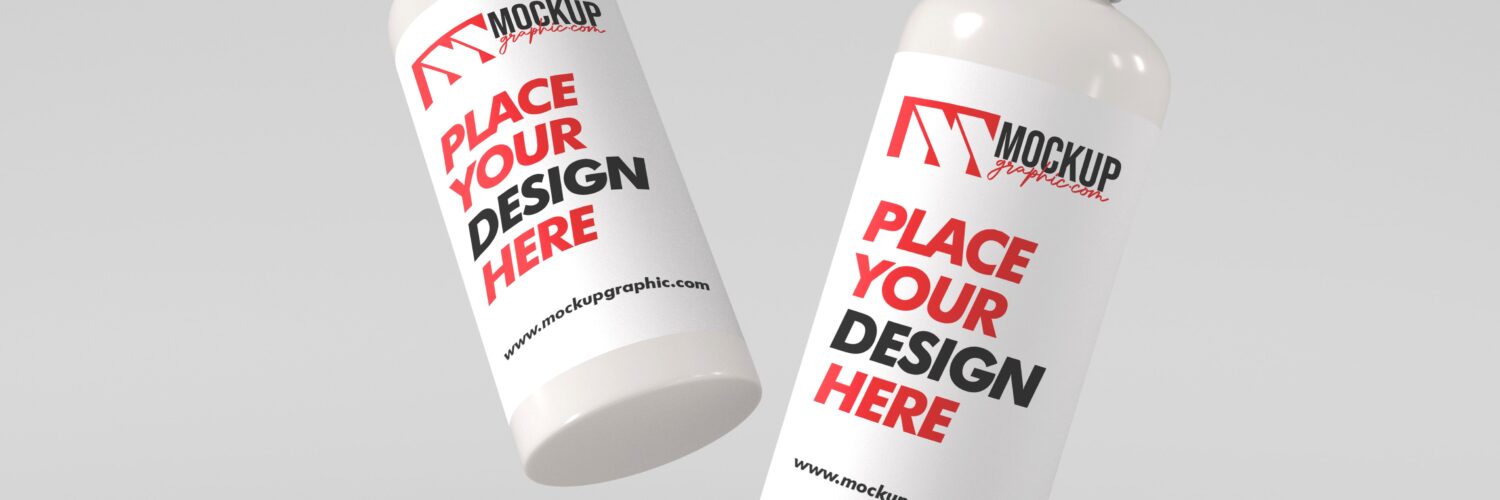 PSD_ Cosmetic_ Bottle_ Packaging_ Mockup_Design_www.mockupgraphic.com
