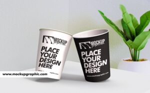  PSD_ Realistic_ Paper_ Coffee_ Cup_ Mockup_Design_www.mockupgraphic.com