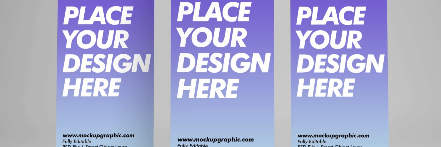 Tripple_ Stand_ Rollup_ Mockup_Design_www.mockupgraphic.com