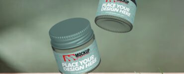 Free_ Floating_ Jar_ Mockup_Design_www.mockupgraphic.com