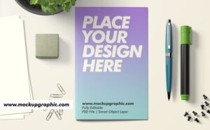 Free_ Fold _Brochure_ mockup_Design_www.mockupgraphic.com