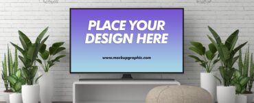 Free_ Modern_ TV_ Mockup_Design_www.mockupgraphic.com