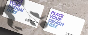 Free_ PSD_ Business_ Card_ Mockup_ With_ Botanical_ Shadow_ Mockup_ Design_www.mockupgraphic.com