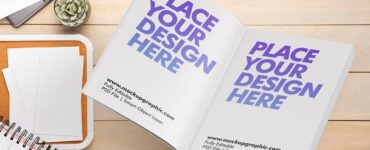 Free_ Softcover_ Book_ Mockup_Design_www.mockupgraphic.com