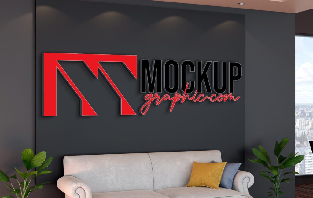 Interior_ Office_ Wall_ Logo_ Mockup_Design_www.mockupgarphic.com