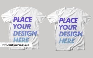Front_ And_ Back_ T-Shirt_ Mockup_Design_www.mockupgraphic.com