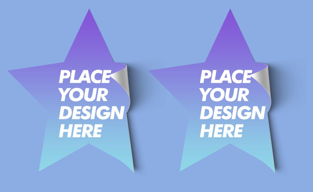 Star_ Stickers_ Mockup_Design_www.mockupgraphic.com